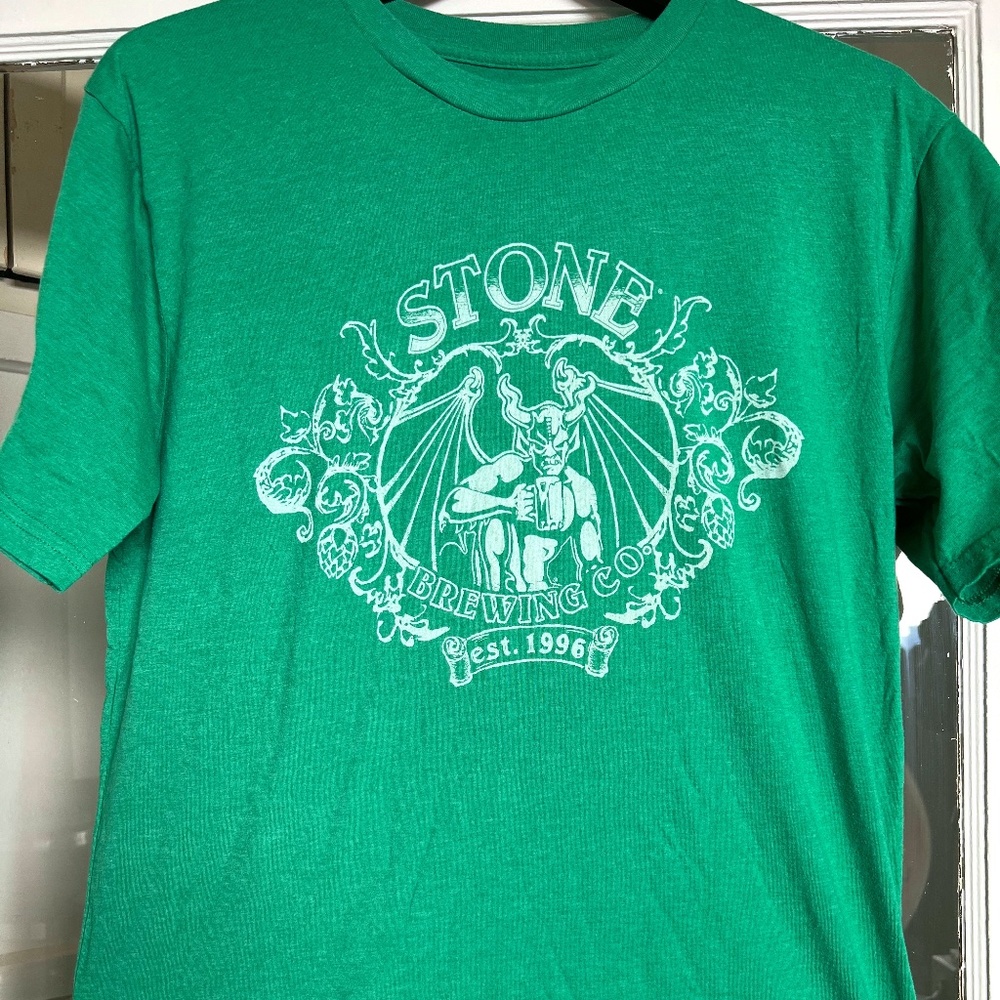 Vintage Stone Brewery IPA T-Shirt Green